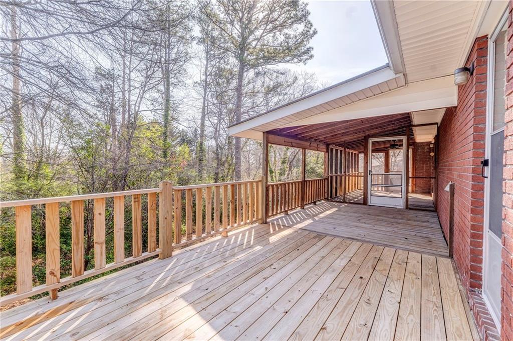 115 Devonwood Drive Calhoun, GA 30701 - Photo 28 of 35 a view of wooden deck