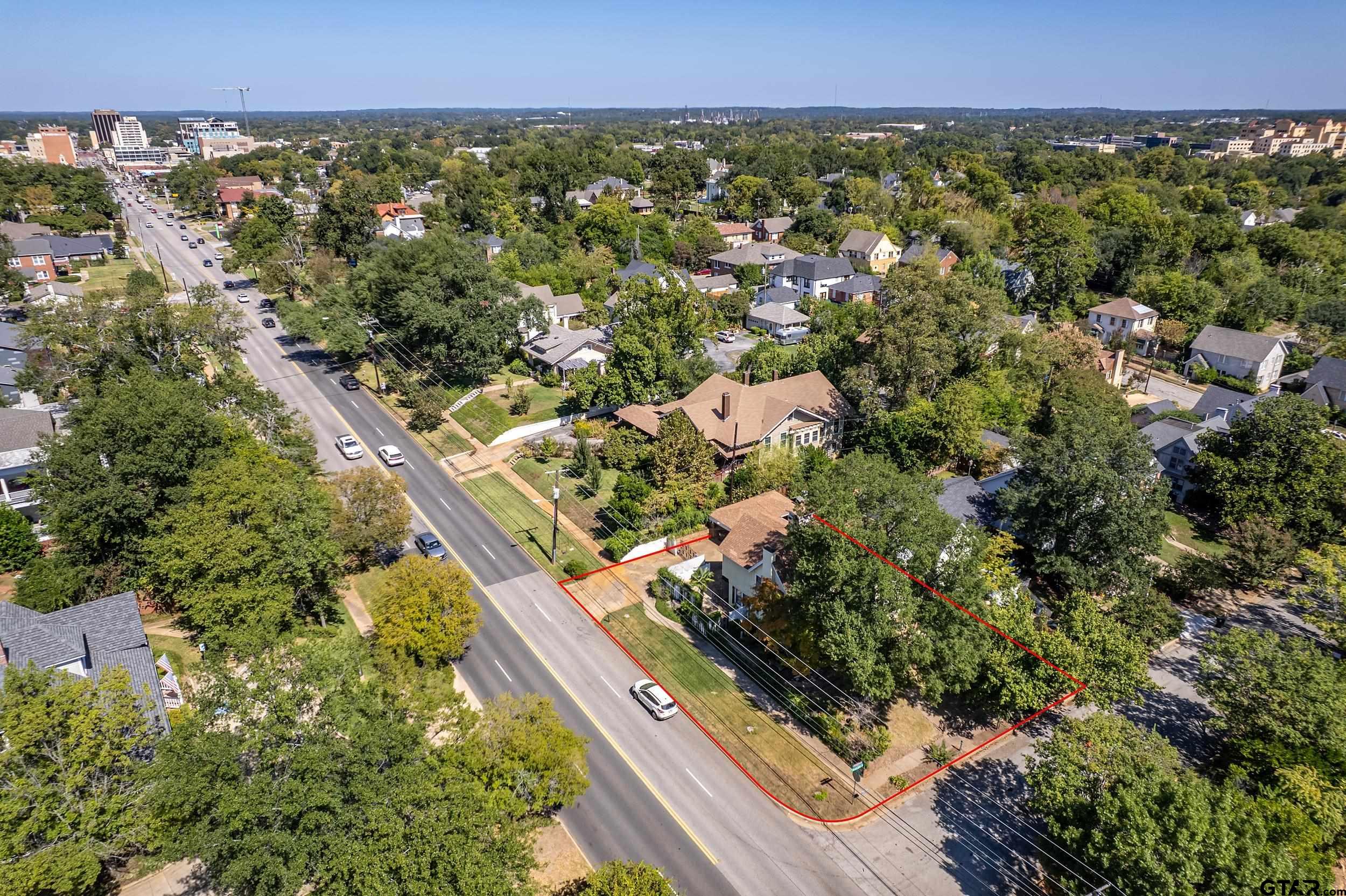 145 Rowland Place Tyler, TX 75701 - Photo 2 of 43 an aerial view of a house with a yard