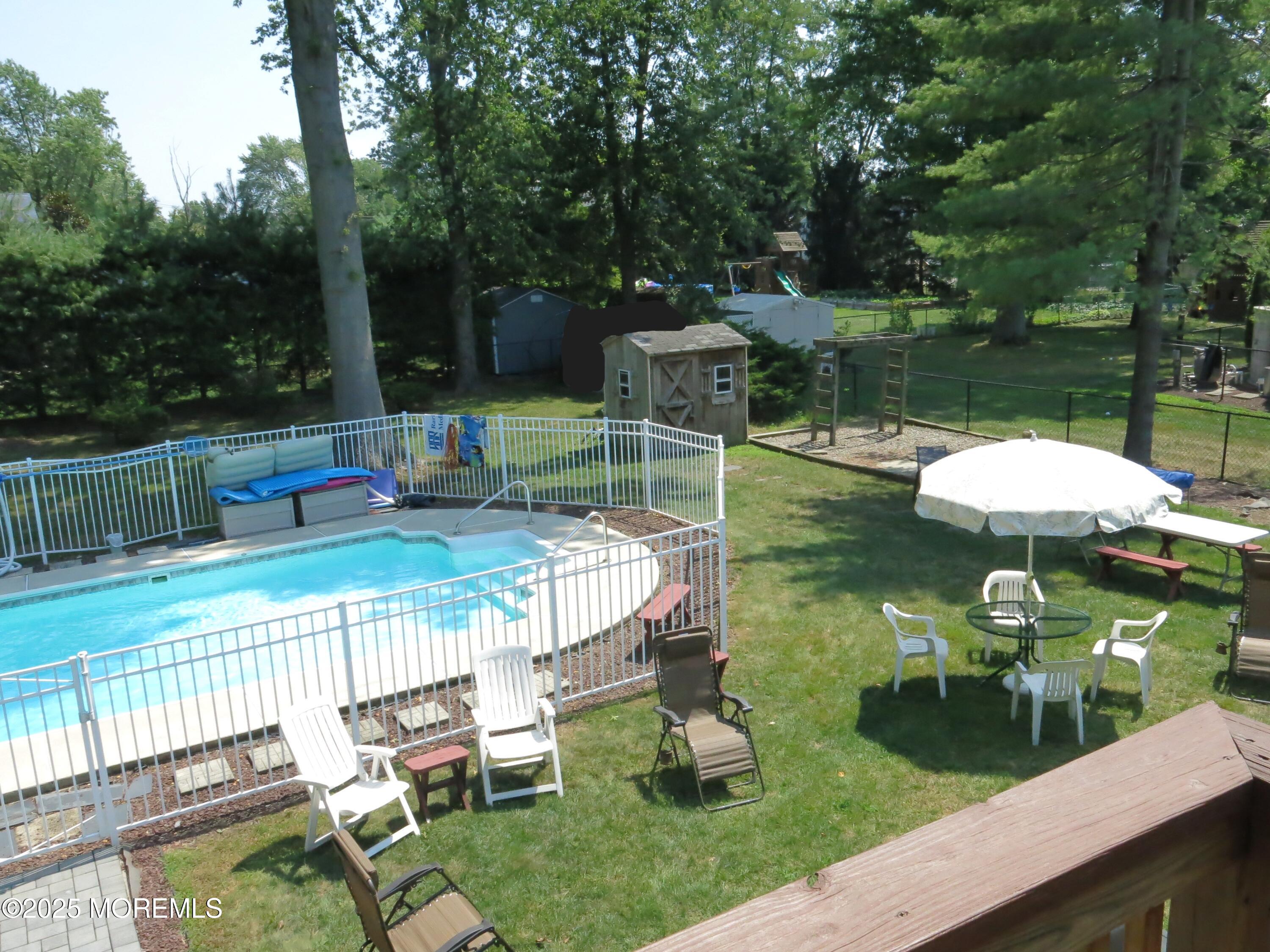 5 Lowell Road Manalapan, NJ 07726 - Photo 37 of 43 17a Pool in Summer