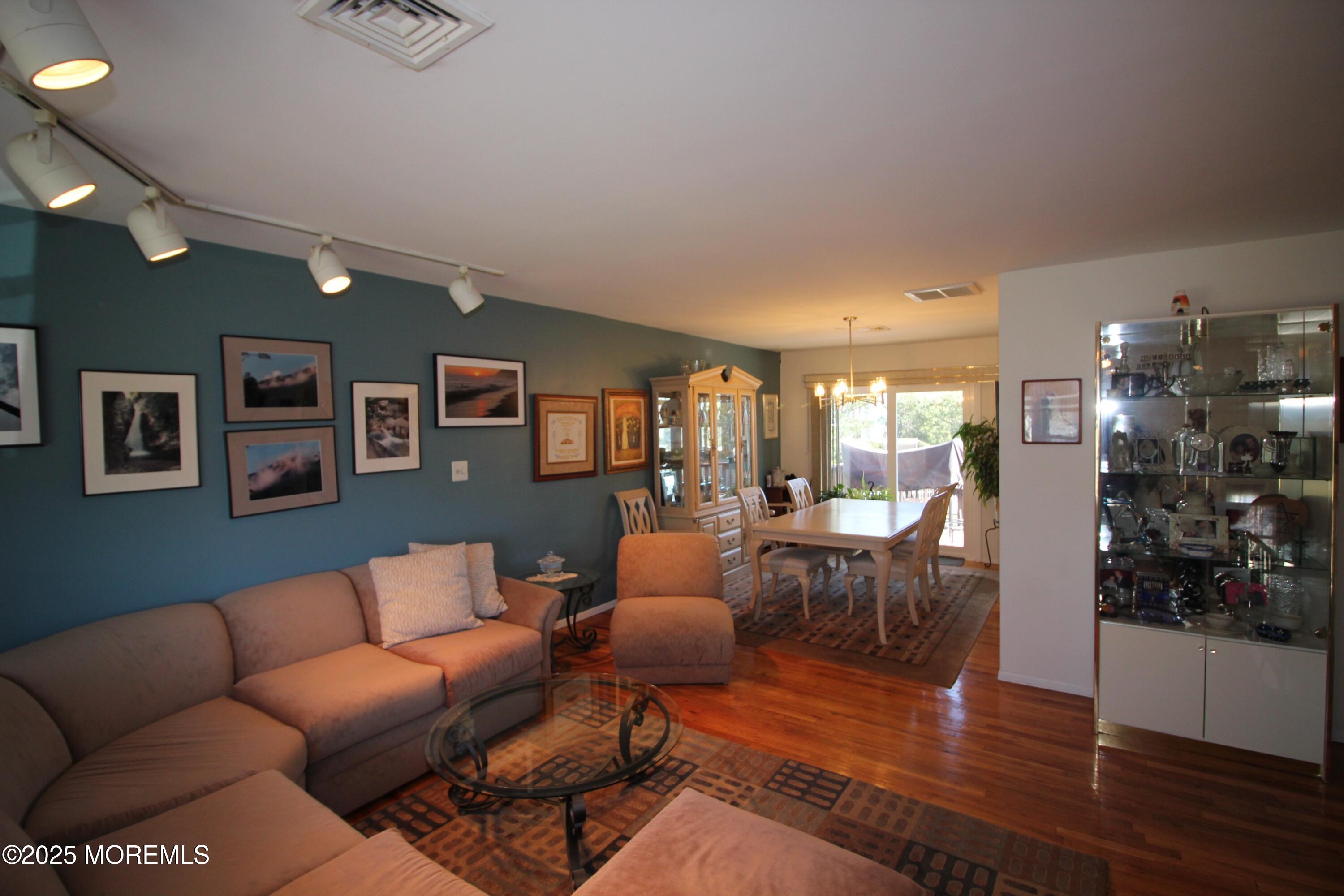 3b Living Room towards Dining Room