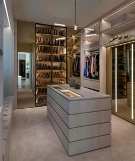 a view of store room with shelves