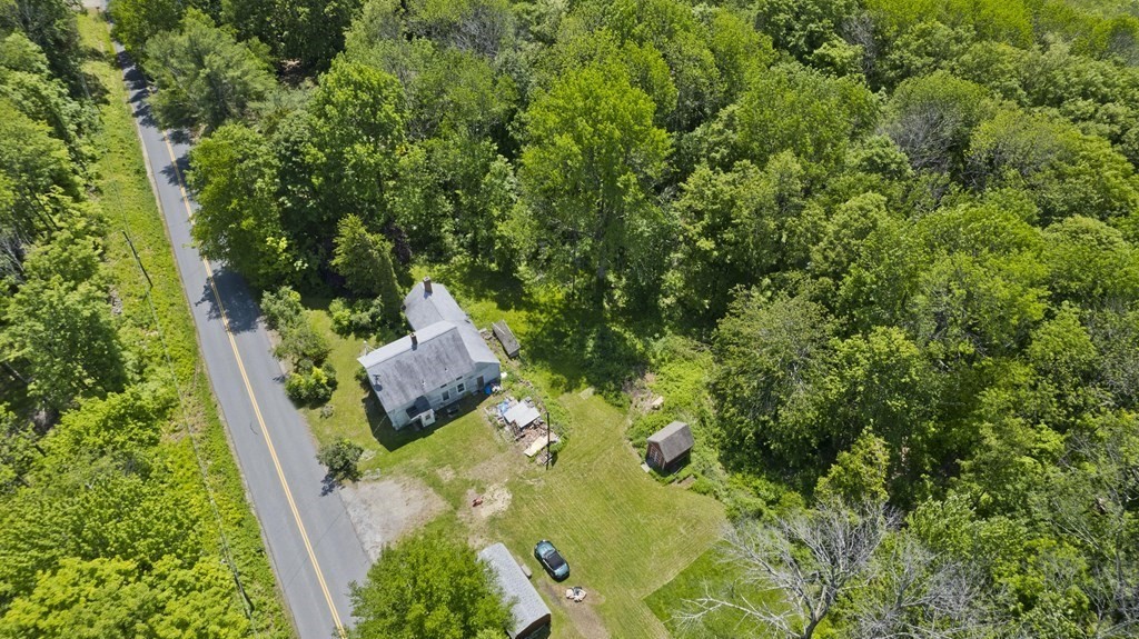806 Colebrook River Road Tolland, MA 01034 - Photo 2 of 17 an aerial view of house with yard