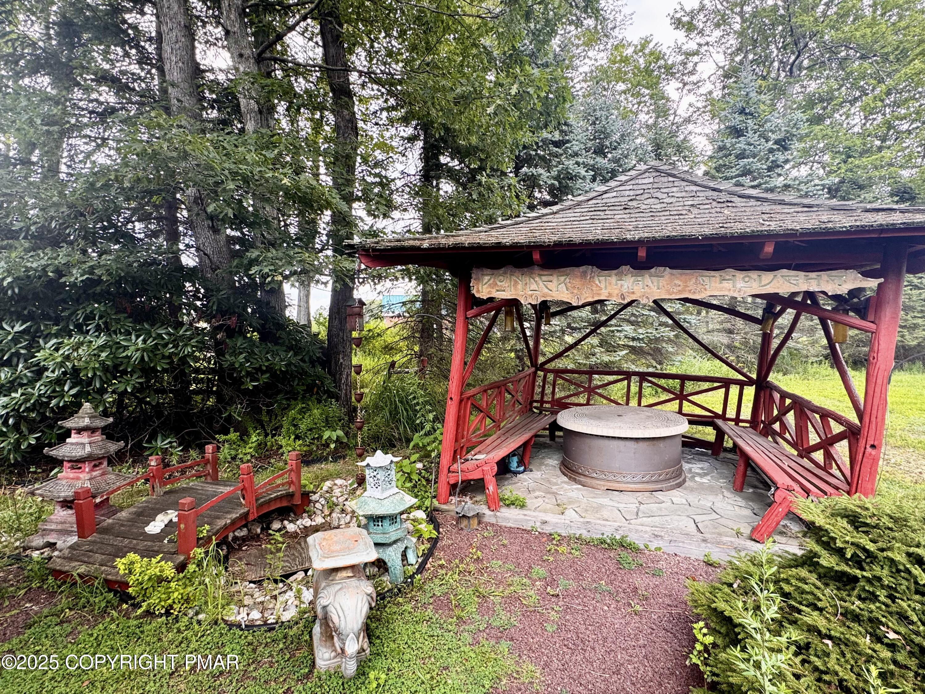 221 Pocono Road Pocono Summit, PA 18346 - Photo 25 of 28 firepit area