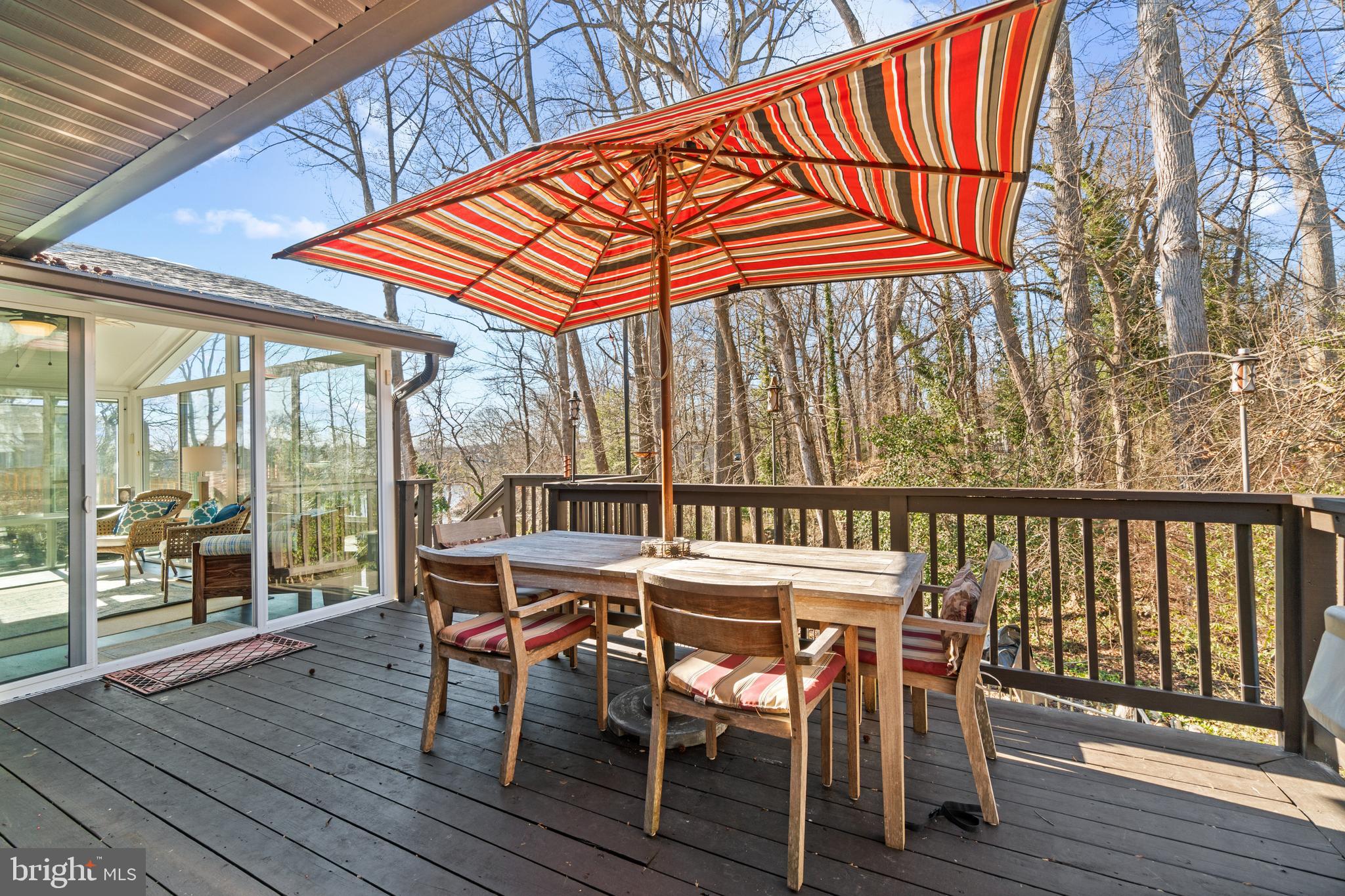 2988 Valley View Road Annapolis, MD 21401 - Photo 27 of 68 Deck off Sunroom