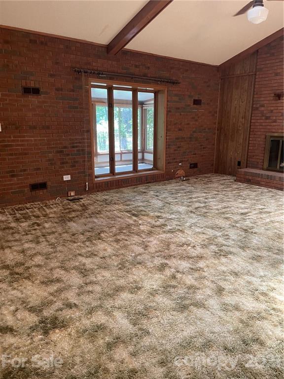 4797 Asbury Church Road Lincolnton, NC 28092 - Photo 8 of 19 a view of empty room with a fireplace