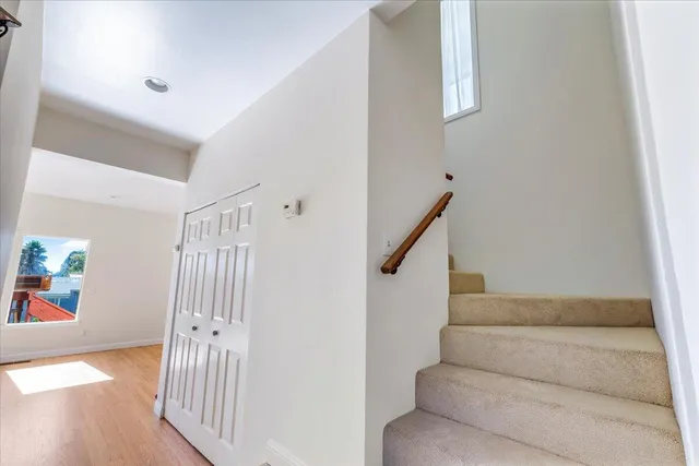 a view of entryway and hall