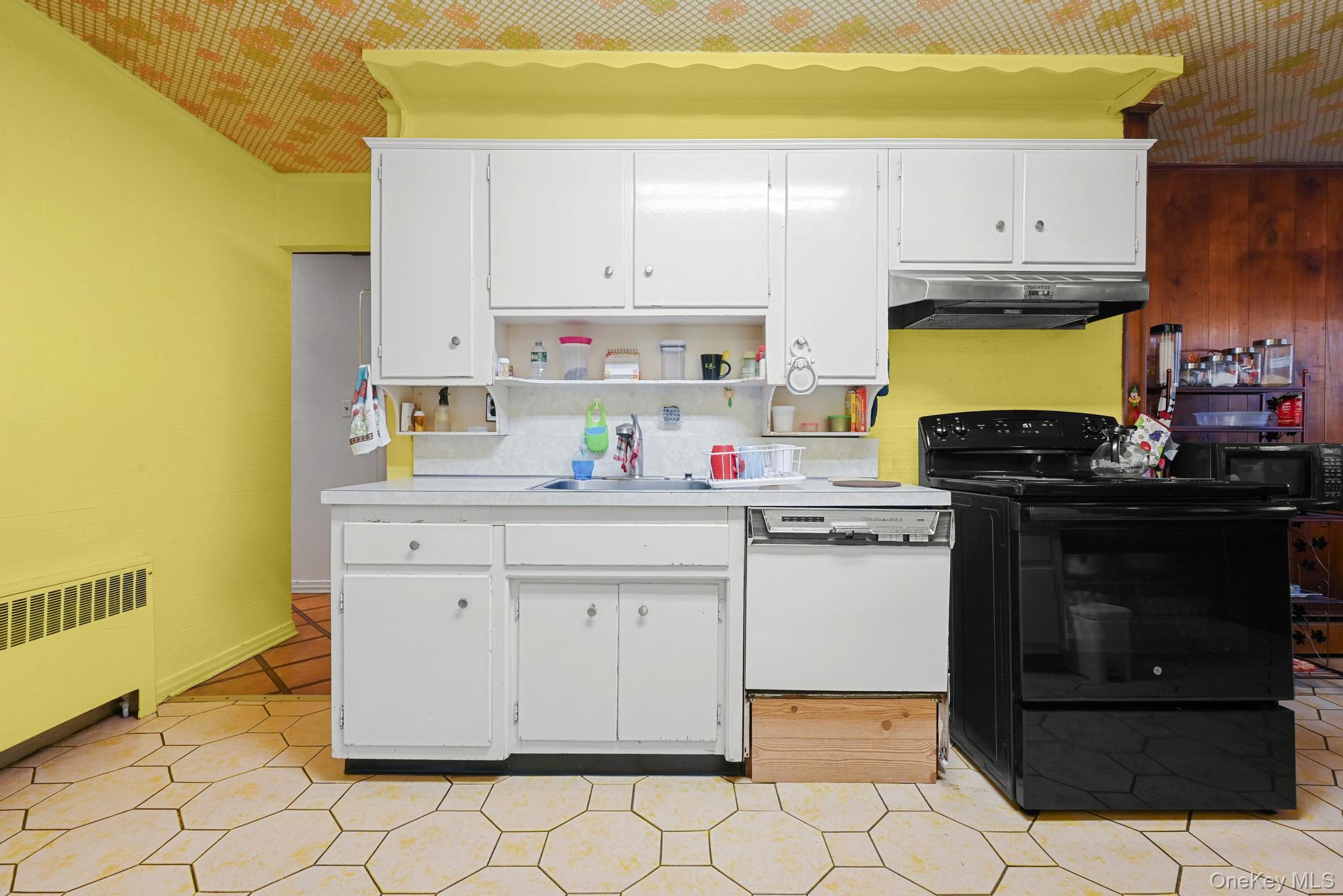 2225 Leighton Road Elmont, NY 11003 - Photo 12 of 26 a kitchen with stainless steel appliances granite countertop a sink and a stove