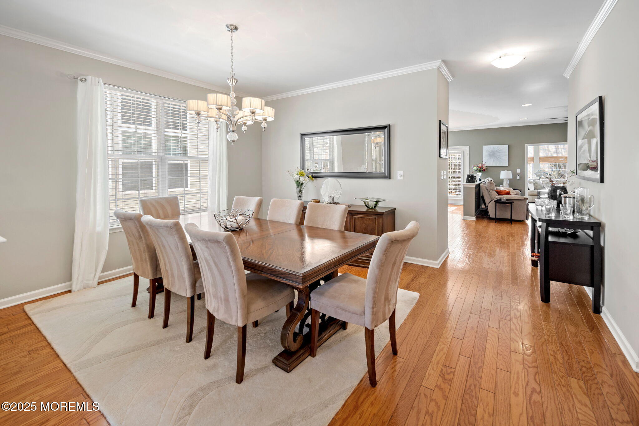 87 Pond View Circle Barnegat, NJ 08005 - Photo 12 of 66 a view of a dining room with furniture and wooden floor