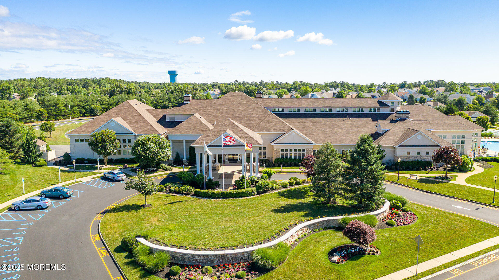 87 Pond View Circle Barnegat, NJ 08005 - Photo 55 of 66 an aerial view of a house with swimming pool patio and outdoor seating