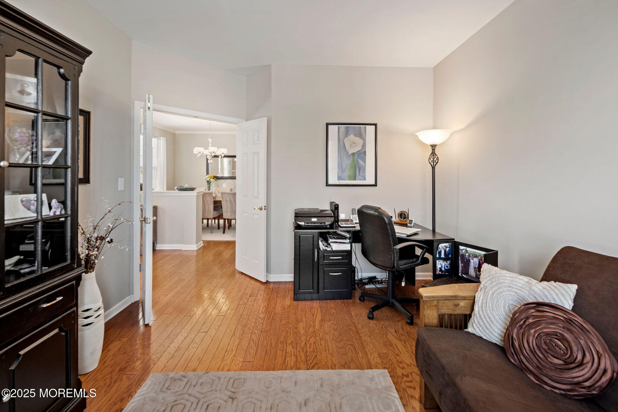 87 Pond View Circle Barnegat, NJ 08005 - Photo 9 of 66 a living room with furniture and a flat screen tv