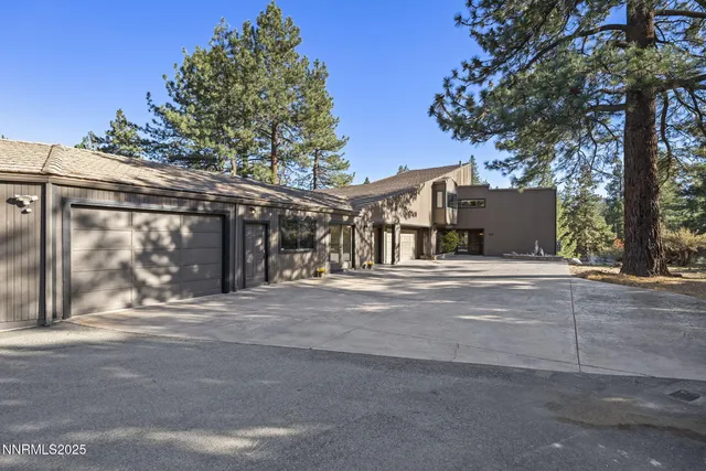 front view of a house with a street