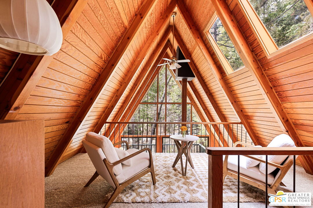 24601 Fern Valley Road Idyllwild, CA 92549 - Photo 17 of 50 a view of wooden staircase