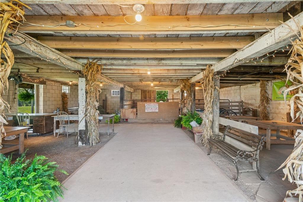 206 Lee Road Grove City, PA 16127 - Photo 28 of 45 a view of a porch with seating space