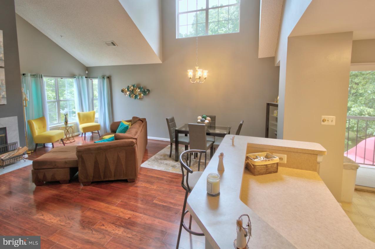 1019 Fallcrest Court, Unit 302 Bowie, MD 20721 - Photo 5 of 34 Gorgeous vaulted ceilings and natural light