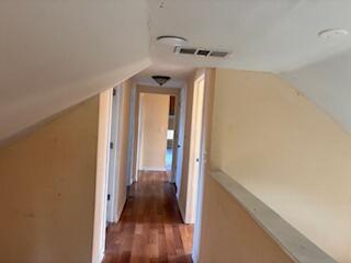 4100 Howard Street Hobart, IN 46342 - Photo 21 of 36 a view of hallway with wooden floor