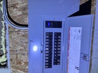 4100 Howard Street Hobart, IN 46342 - Photo 29 of 36 a view of a entryway with brick walls