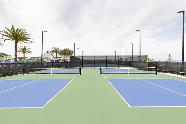 a view of a tennis court