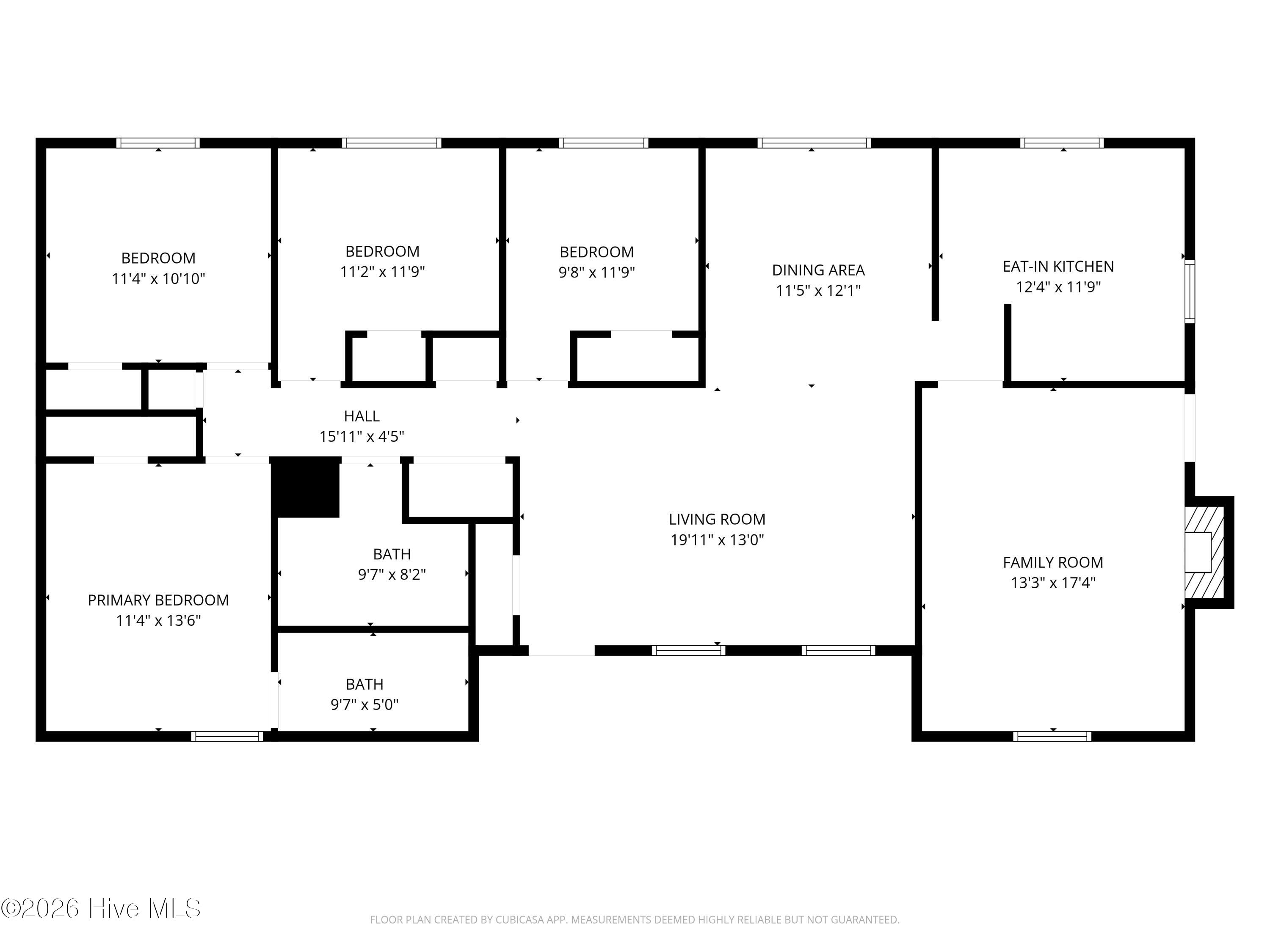 538 Waters Road Jacksonville, NC 28546 - Photo 28 of 28 2D Floor Plan for 534 Waters Road