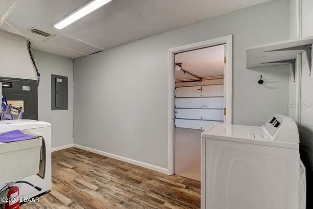 a view of an ocean and beach