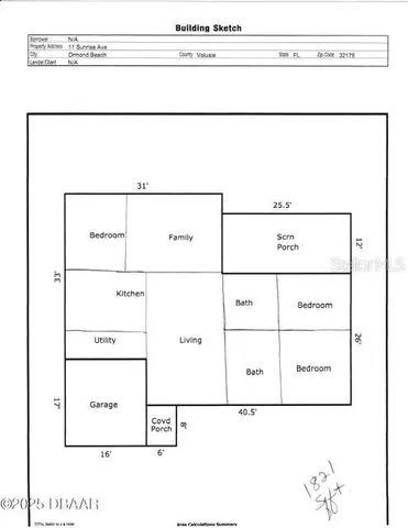 $534,500 | 11 Sunrise Avenue, Ormond Beach, FL 32176