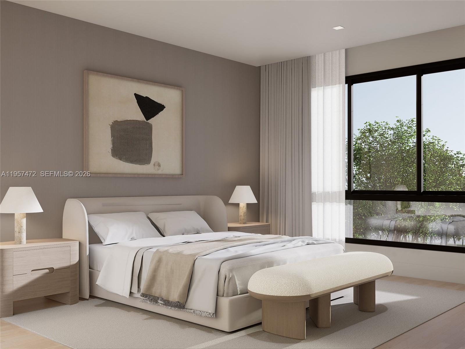 1017 Southwest 13th Court Miami, FL 33135 - Photo 6 of 8 a bedroom with a bed and window