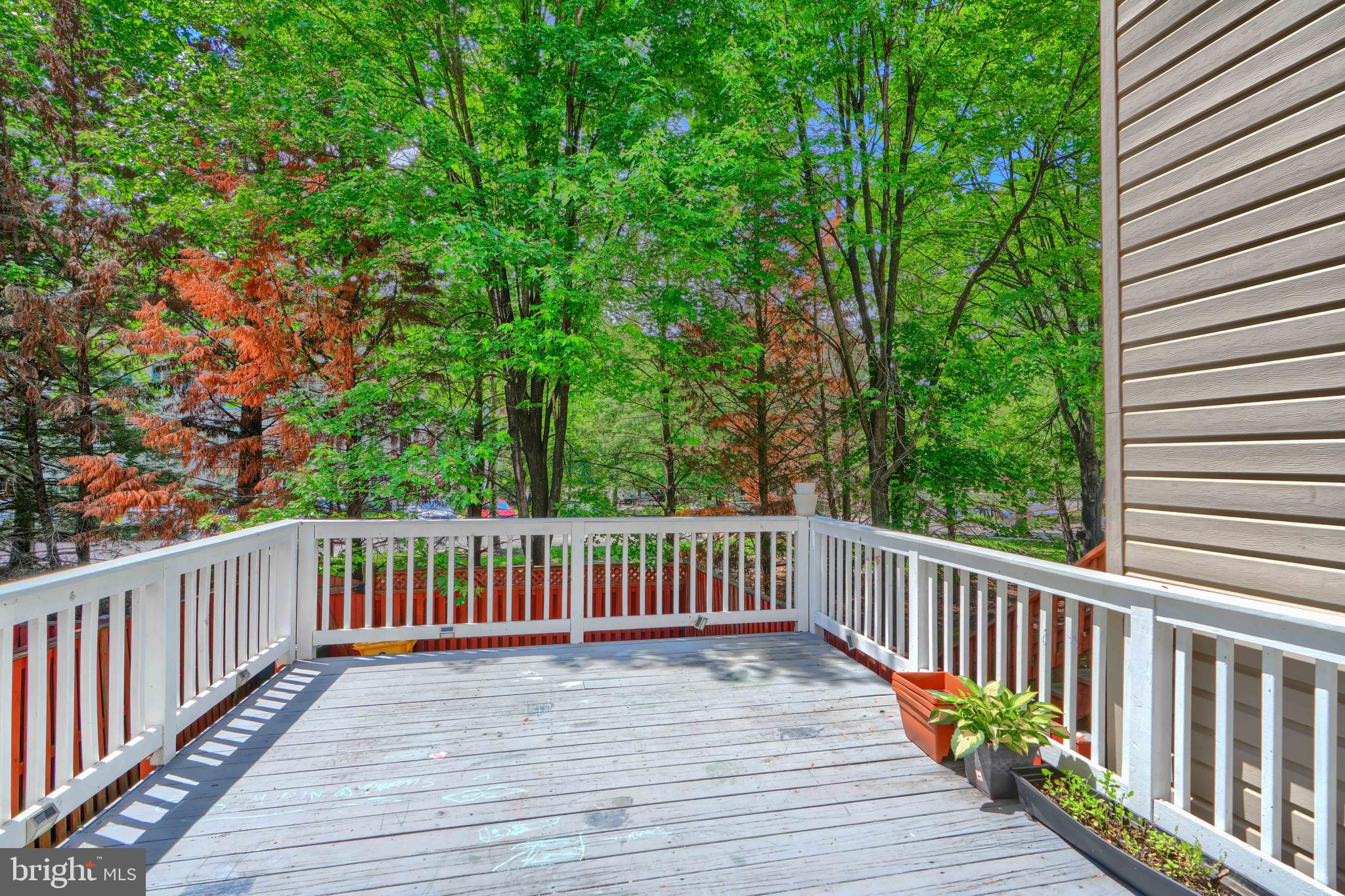 1713 Sea Pine Circle Severn, MD 21144 - Photo 12 of 33 a view of deck with wooden floor and fence