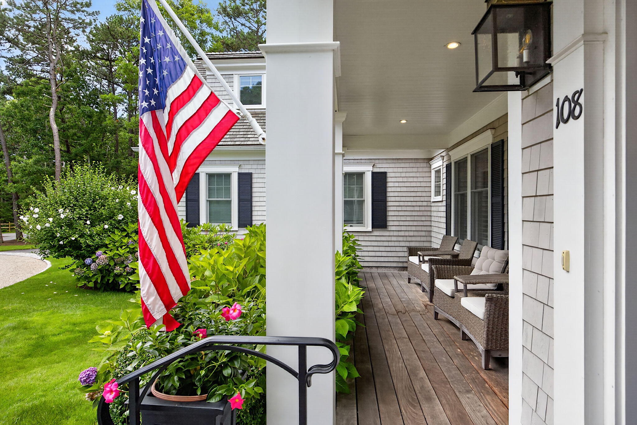 108 Seapuit River Road Osterville, MA 02655 - Photo 53 of 65 Front Porch - 98-9L4A7775