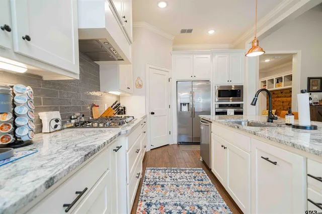 a view of water heater room