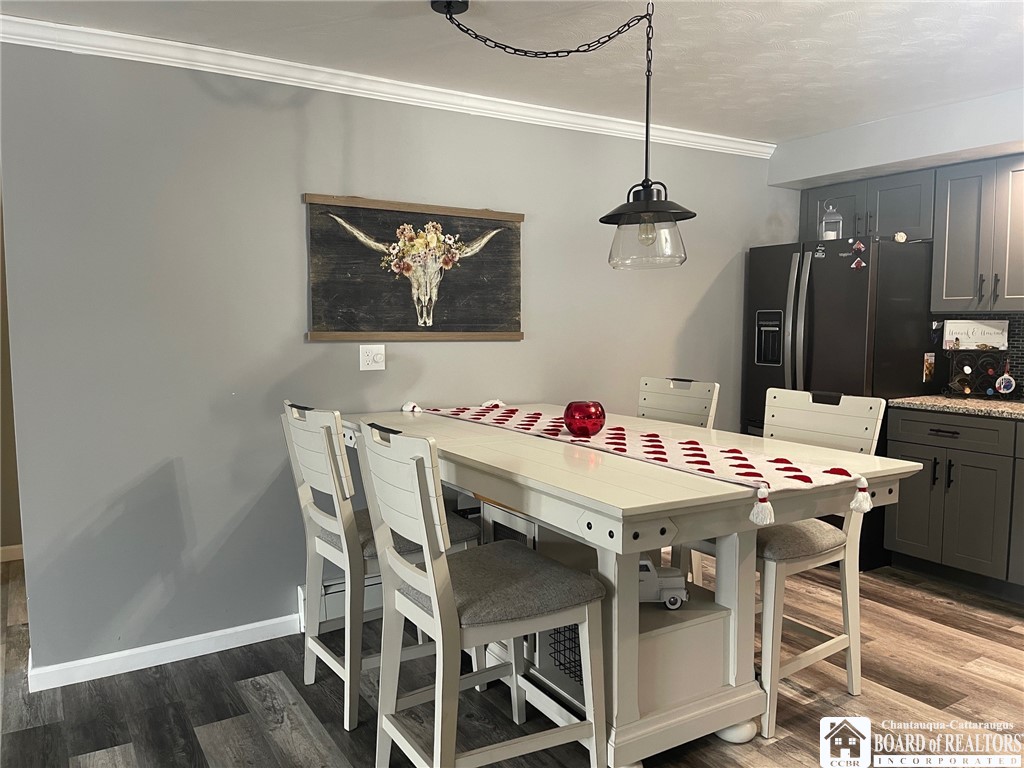 3833 Sherman Ripley Road Sherman, NY 14781 - Photo 15 of 48 Large dining area open to living room