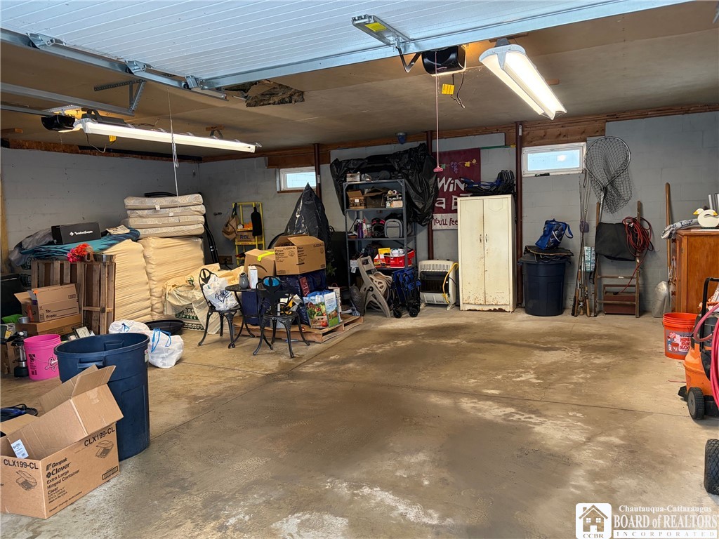 3833 Sherman Ripley Road Sherman, NY 14781 - Photo 36 of 48 Attached double car garage