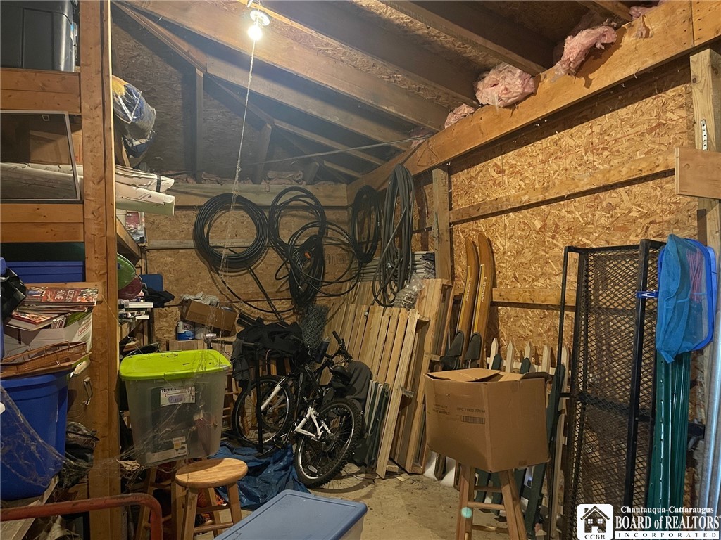 3833 Sherman Ripley Road Sherman, NY 14781 - Photo 40 of 48 Storage room added on to the auxiliary garage when