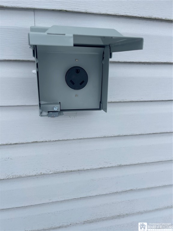 3833 Sherman Ripley Road Sherman, NY 14781 - Photo 42 of 48 Hook up for outside electrical needs of an RV etc.