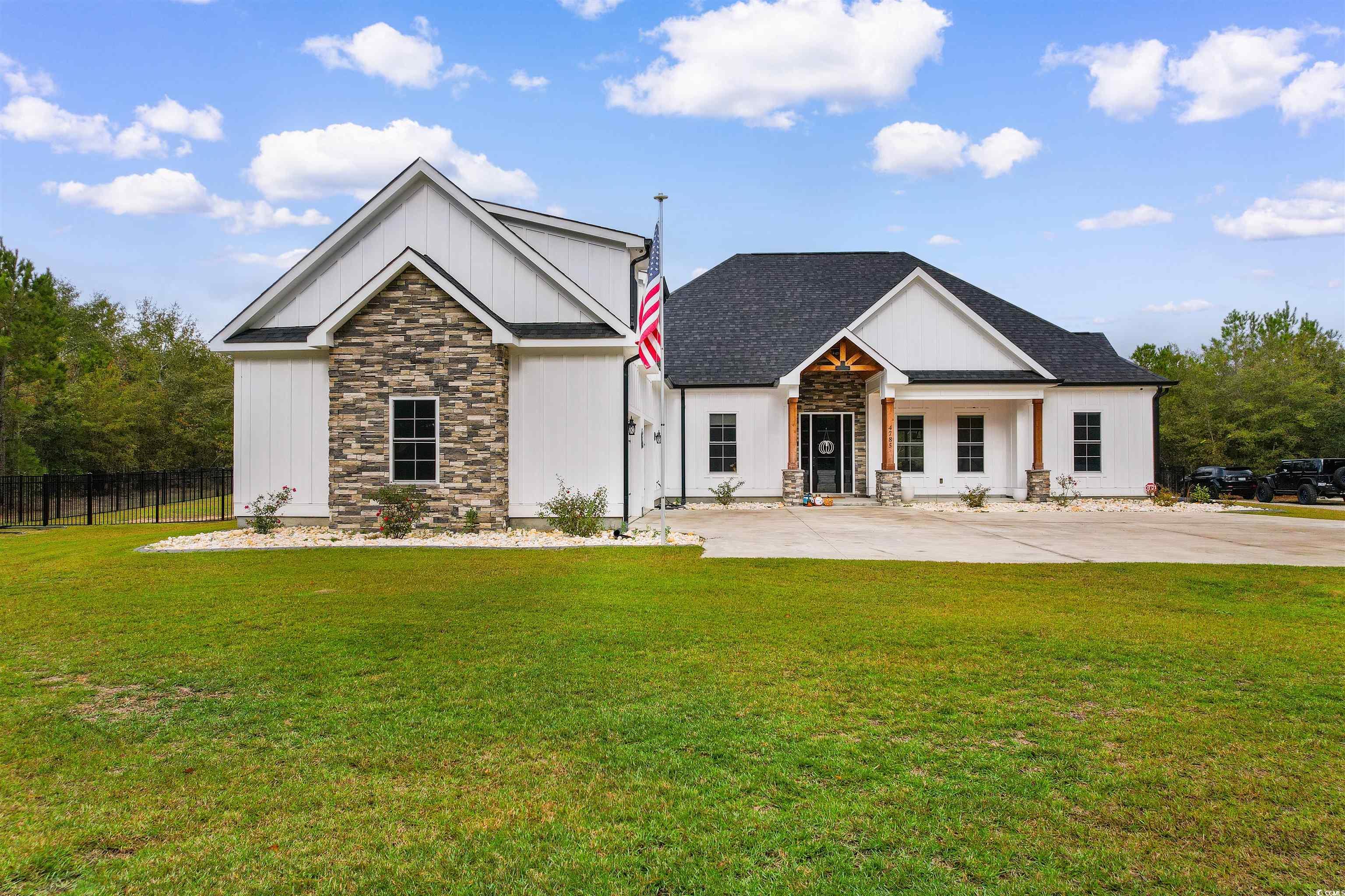 4785 Valley Forge Road Aynor, SC 29511 - Photo 1 of 40 Modern inspired farmhouse featuring a front yard a