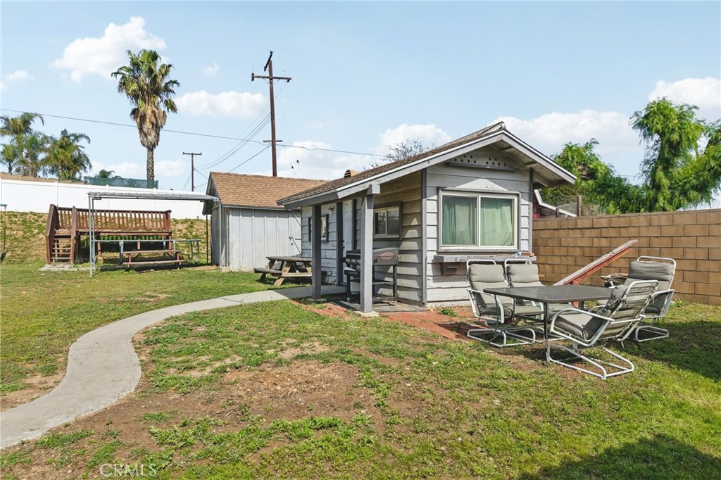 2821 Riding Ring Road Norco, CA 92860 - Photo 42 of 54 a view of a house with a yard patio and sitting area
