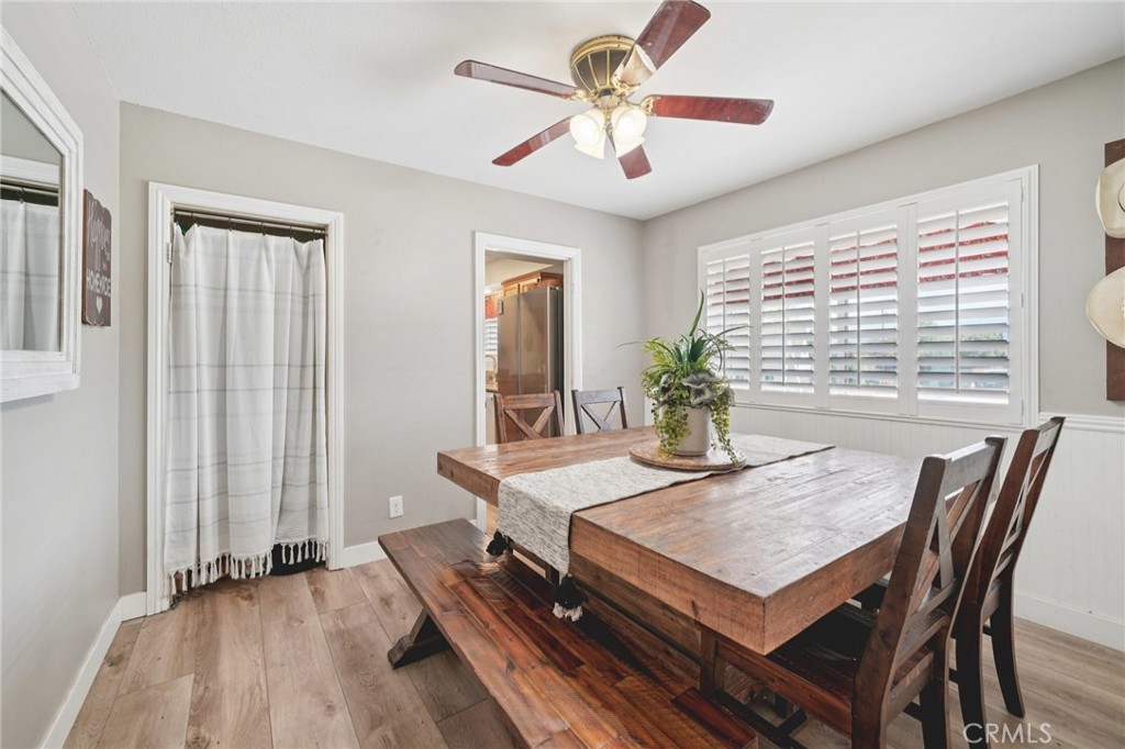 2821 Riding Ring Road Norco, CA 92860 - Photo 9 of 54 a view of a dining room with furniture window and wooden floor