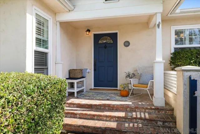 a view of outdoor space and porch