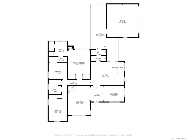 a picture of floor plan