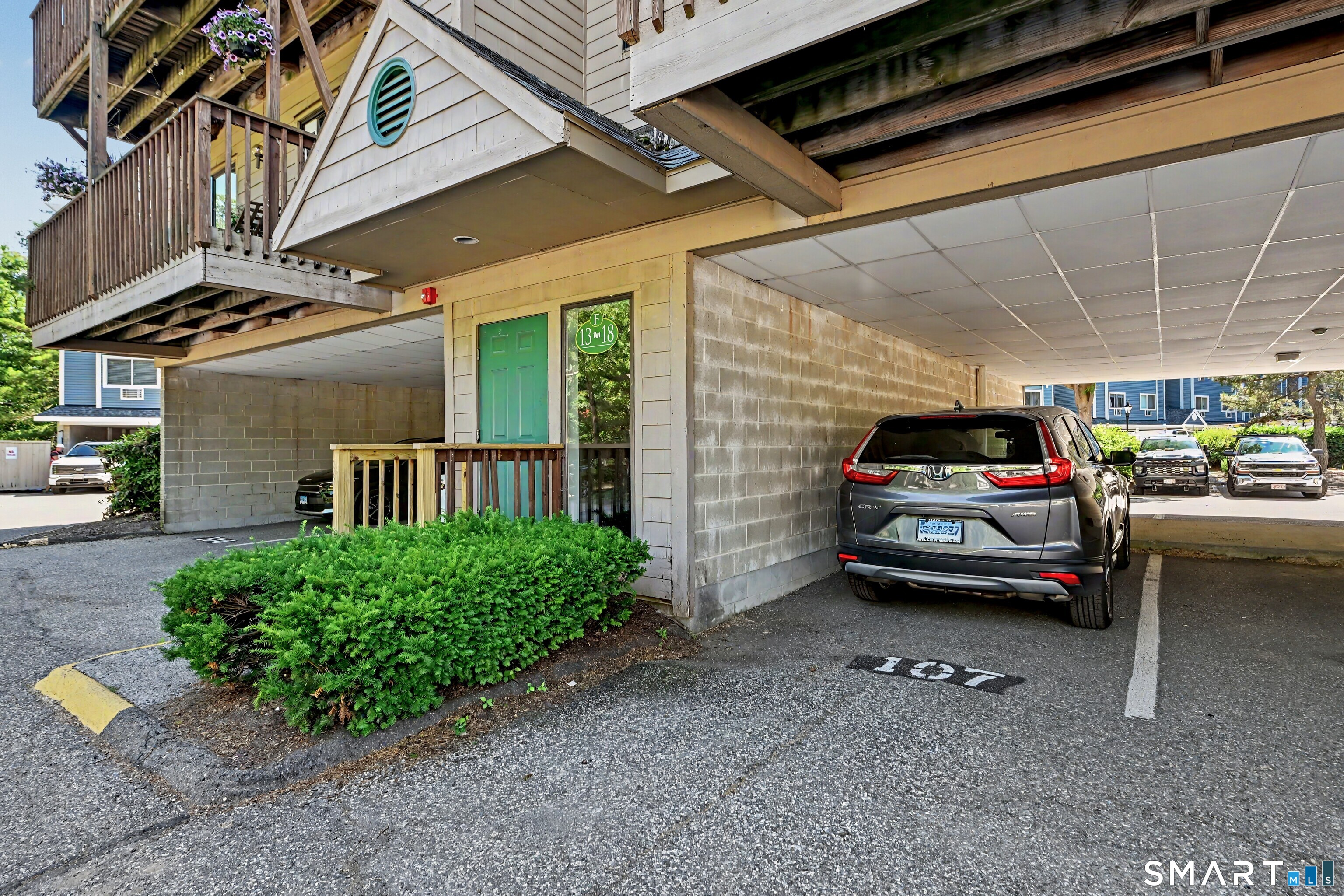 97 Richards Avenue, Unit F15 Norwalk, CT 06854 - Photo 7 of 38 Convenient covered parking next to main entry.
