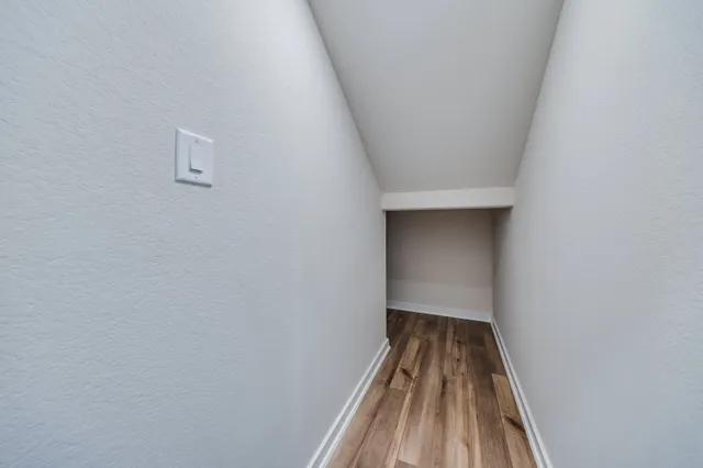 a view of a small space