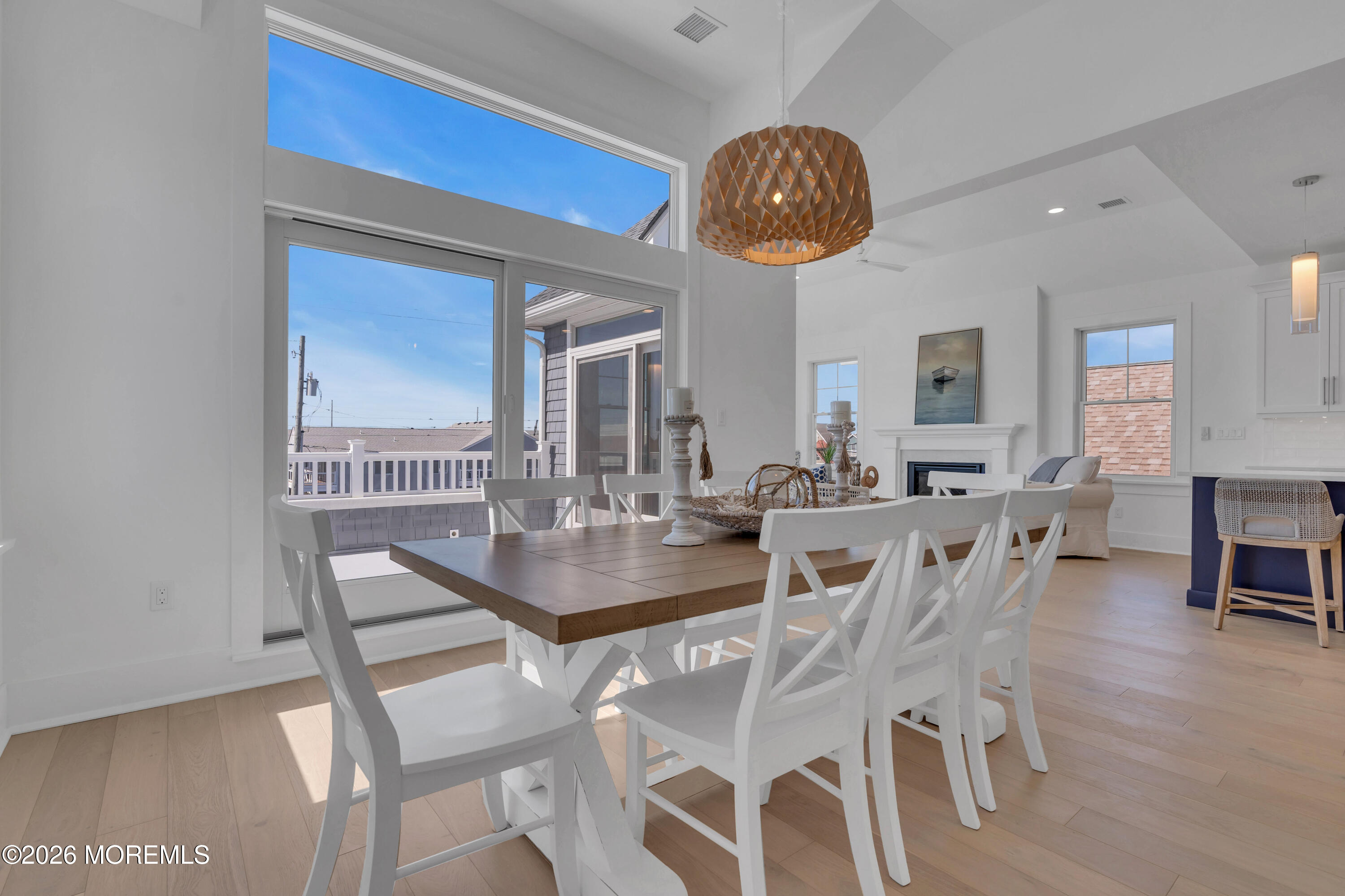 2000 Highway 35 Seaside Heights, NJ 08751 - Photo 14 of 26 a view of a dining room with furniture and a chandelier