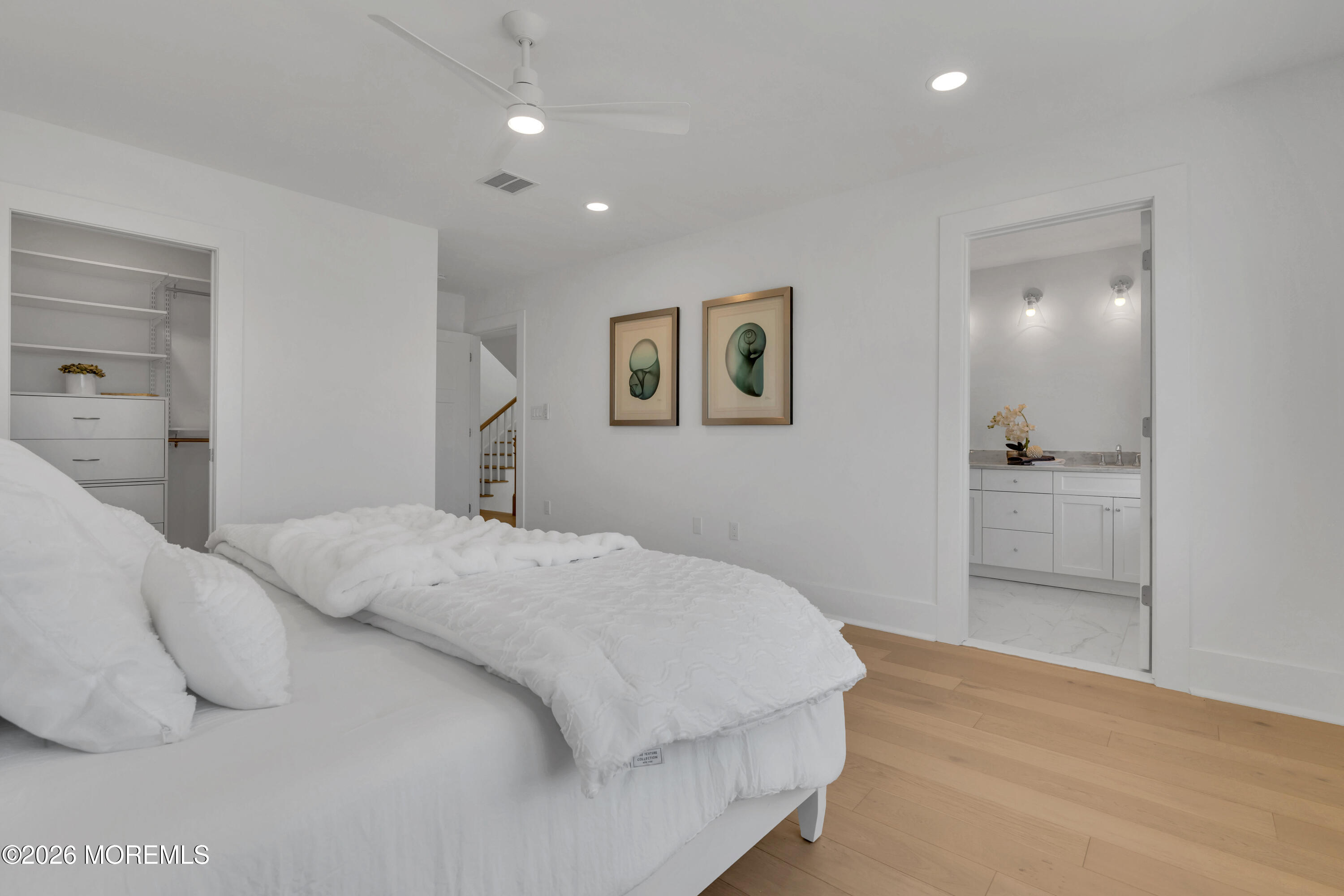 2000 Highway 35 Seaside Heights, NJ 08751 - Photo 23 of 26 a bedroom with a bed and a painting on the wall