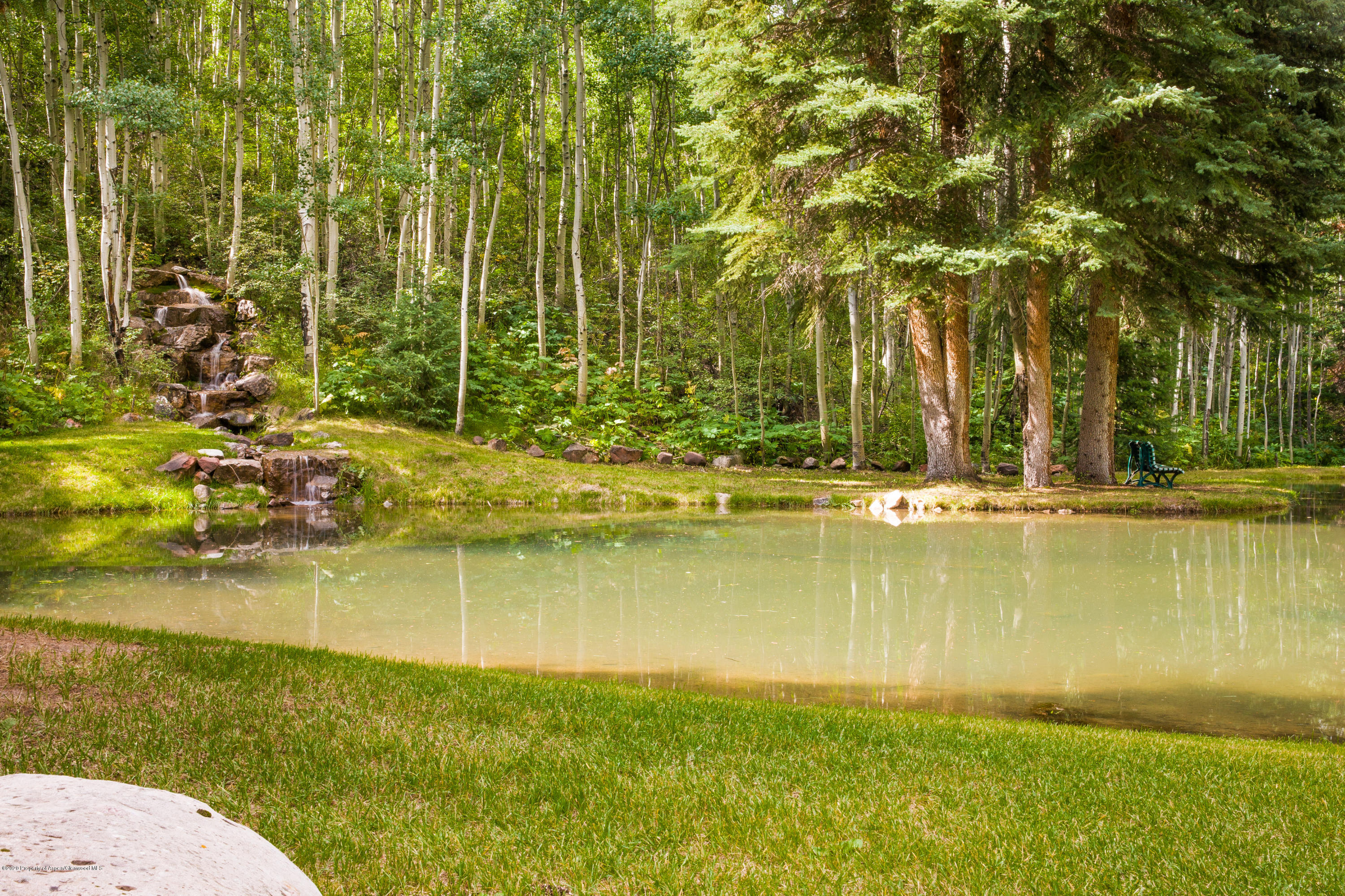 201 Midnight Mine Road Aspen, CO 81611 - Photo 15 of 40 a view of a lake with houses