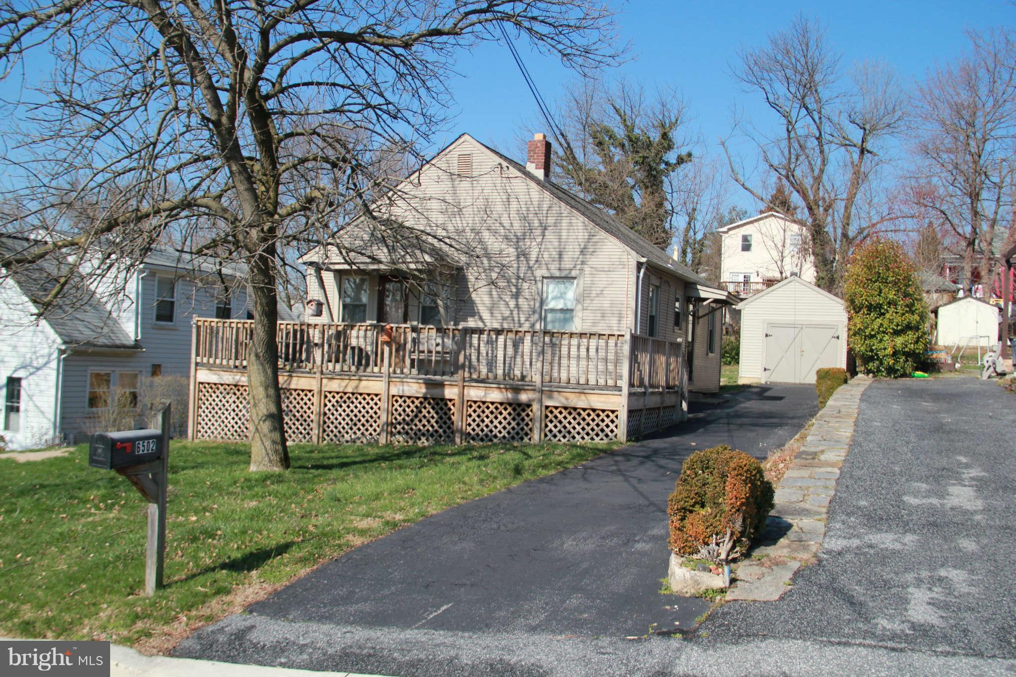 6502 Sharon Road Baltimore, MD 21239 - Photo 1 of 14 a view of a house with a yard