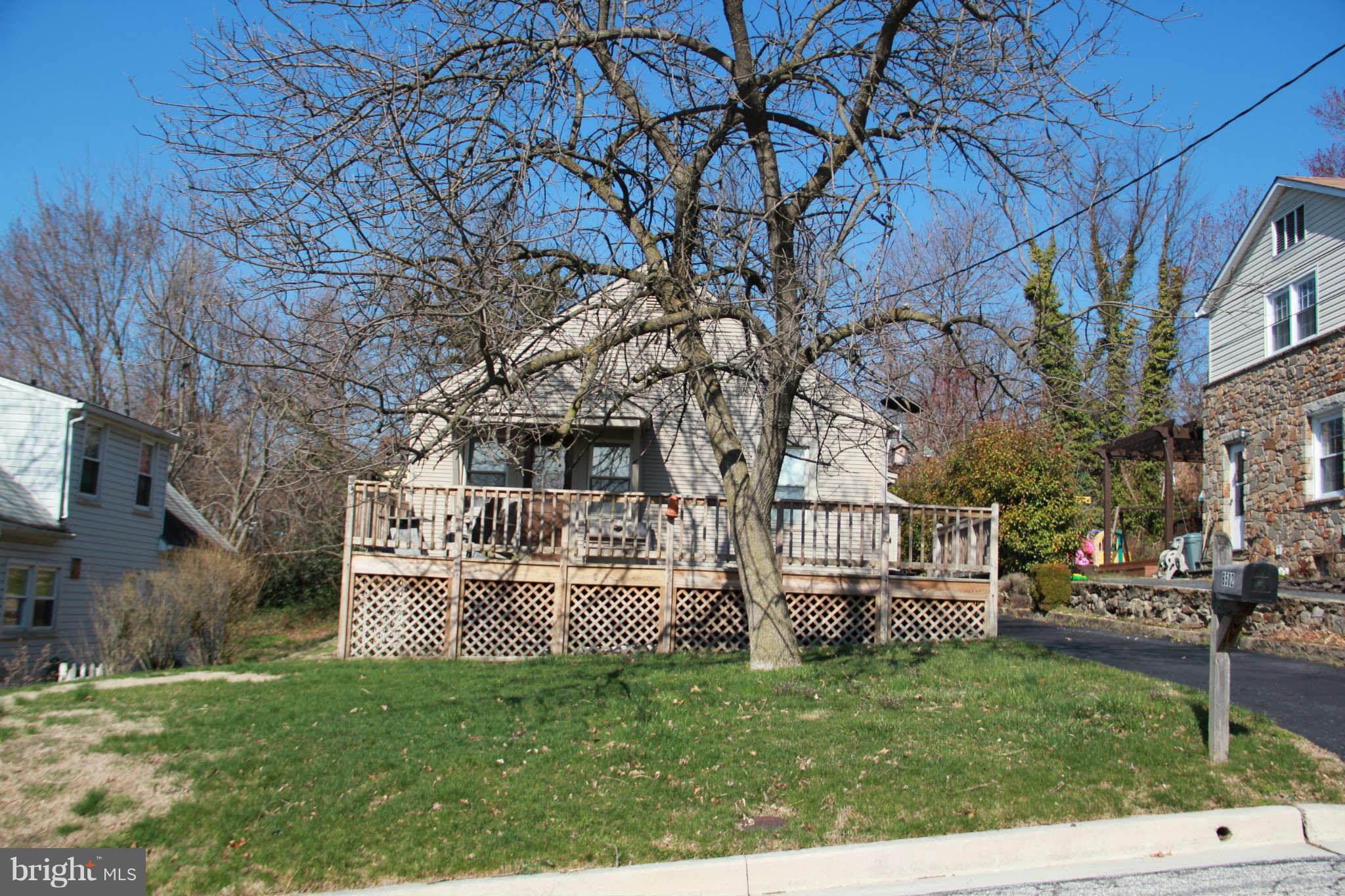 6502 Sharon Road Baltimore, MD 21239 - Photo 2 of 14 a view of a wooden house with a yard