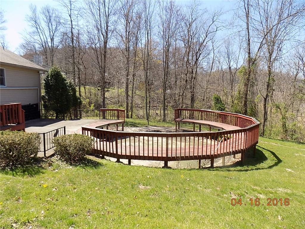 339 Adelaide Road Connellsville, PA 15425 - Photo 7 of 21 rear decking for an above ground pool