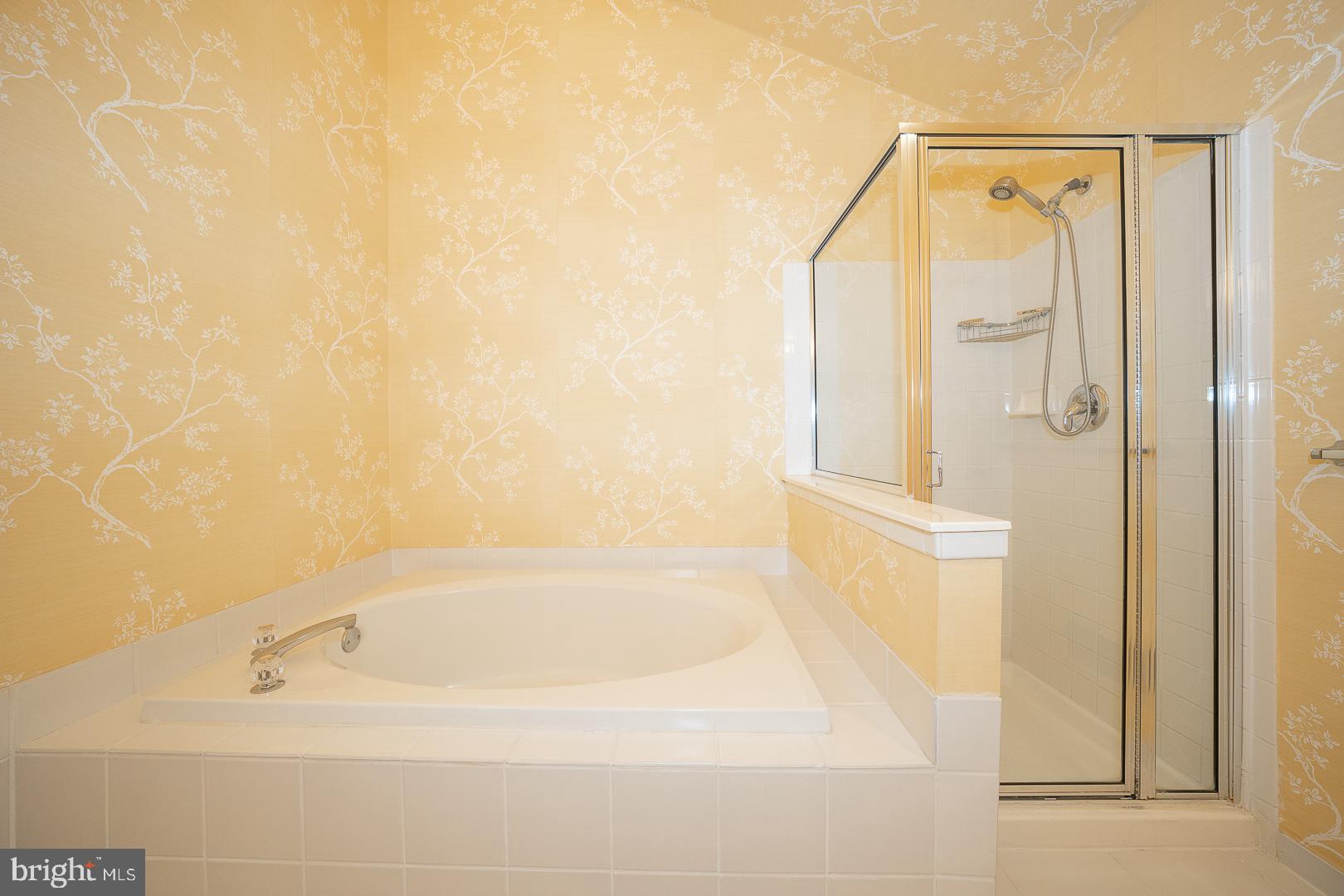234 Lookout Place Wayne, PA 19087 - Photo 18 of 32 a bathroom with a bathtub and a shower