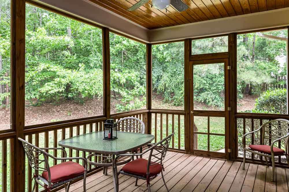 8415 Wheatstone Lane Raleigh, NC 27613 - Photo 13 of 30 It will be a rare month in North Carolina that you won't enjoy some outdoor living! Screened Porch