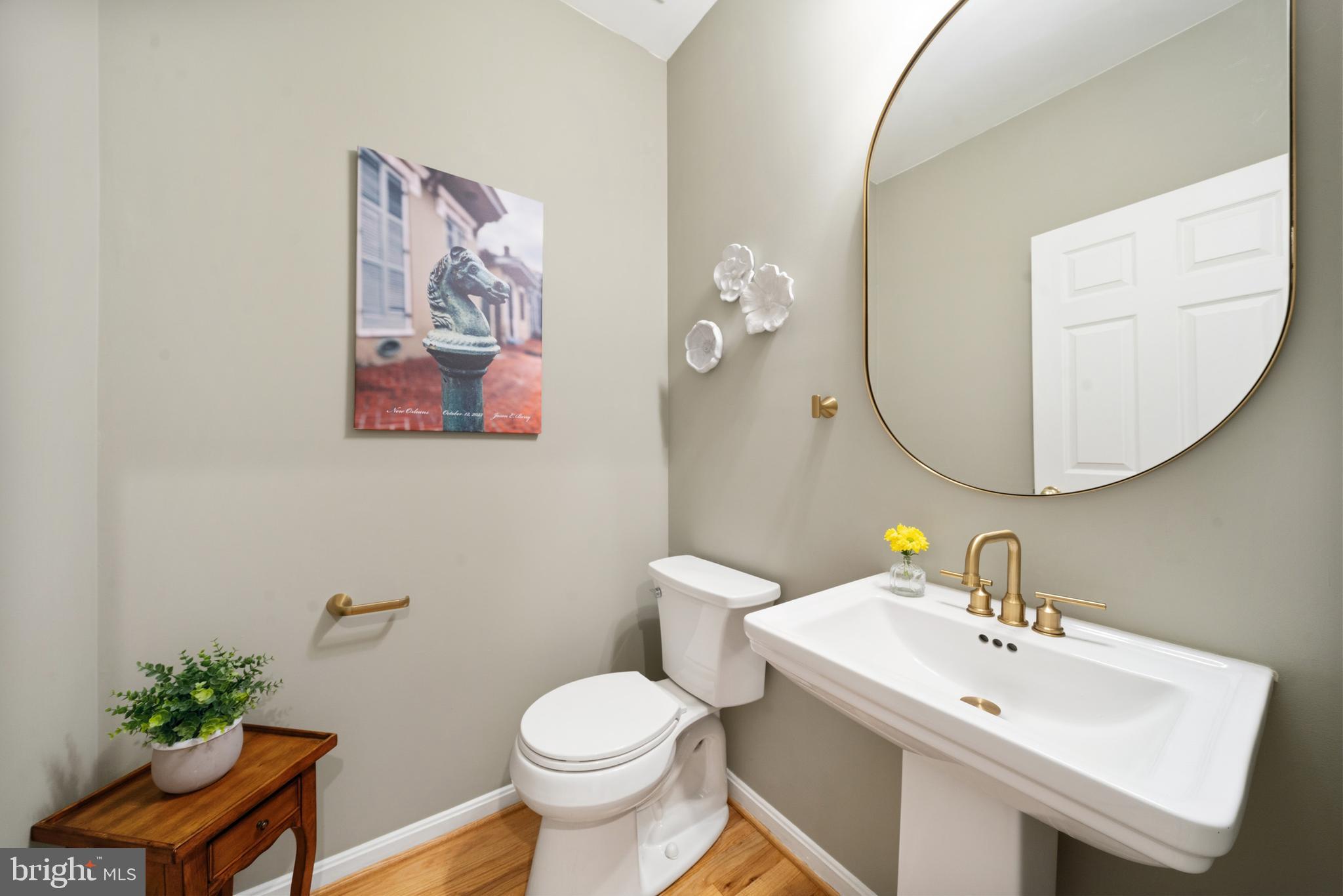 127 South Market Street Frederick, MD 21701 - Photo 14 of 37 Half Bathroom (main level)