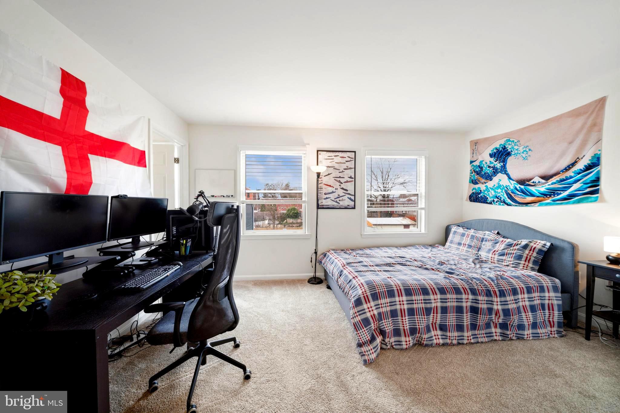 127 South Market Street Frederick, MD 21701 - Photo 23 of 37 Third Bedroom (upper level)