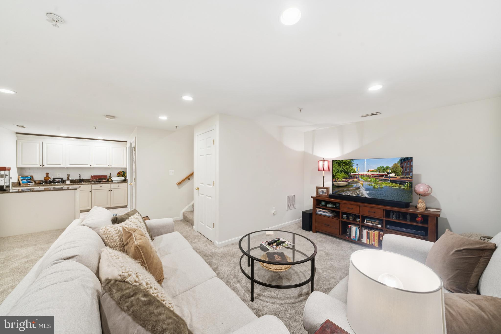 127 South Market Street Frederick, MD 21701 - Photo 29 of 37 Game Room / Family Room (lower level)